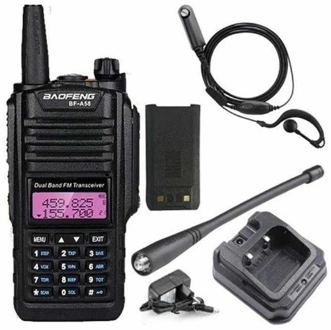 BAOFENG BF-A58 WALKIE-TALKIE Juodas