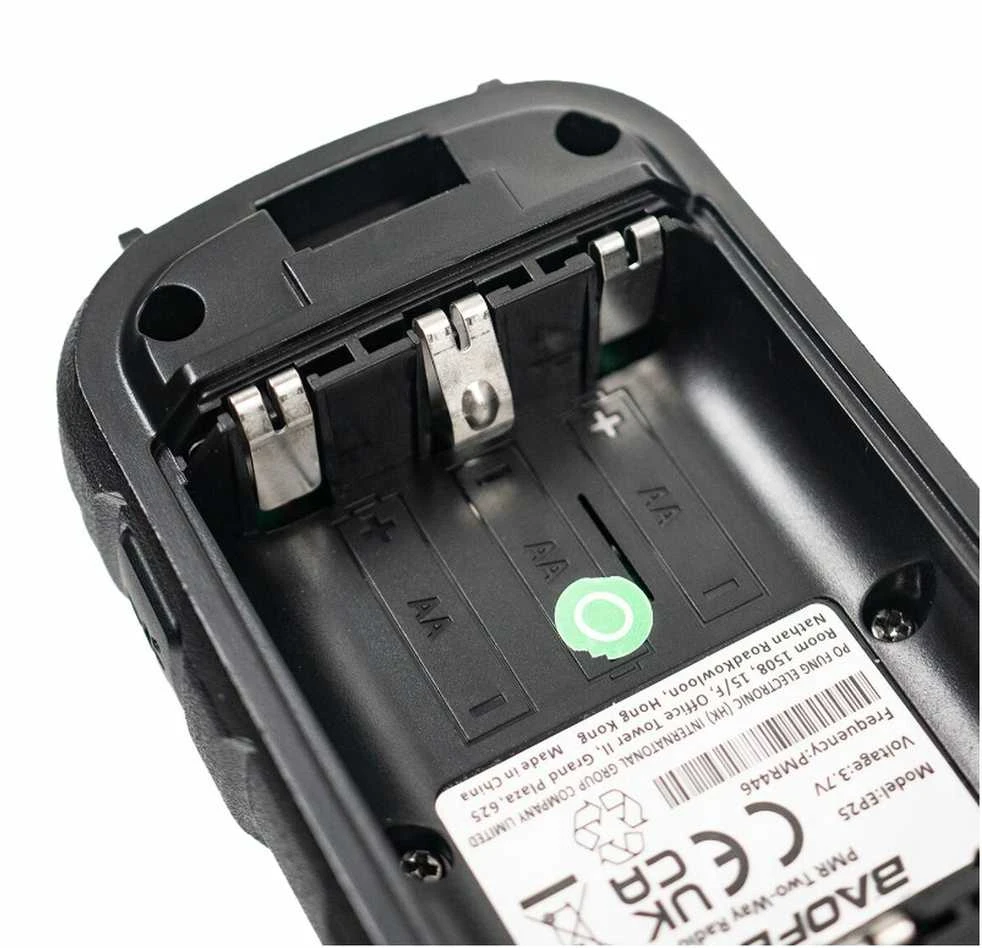 Walkie-Talkie Baofeng BF-T25E Juodas, 2 pieces