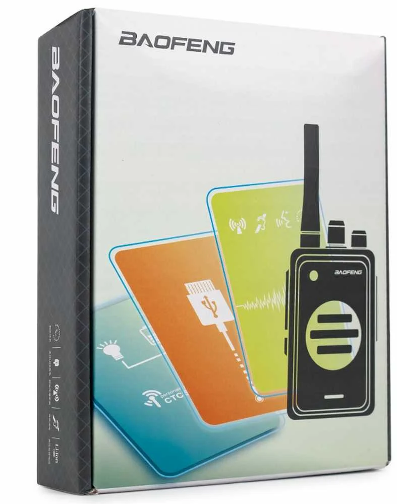 Walkie-Talkie Baofeng BF-T25E Žalias, 2 pieces