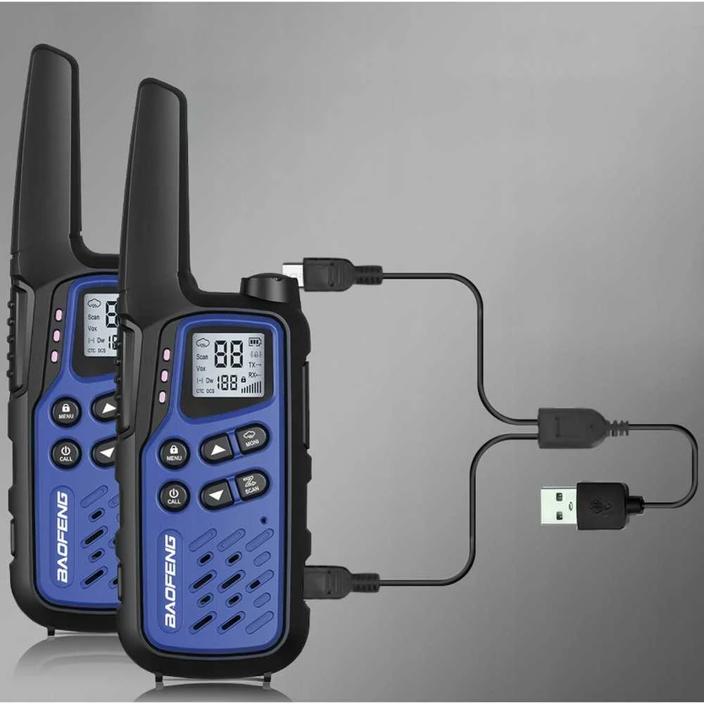 Dvkryptis Radijas - Baofeng Bf-t25e, Mėlynas