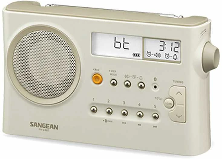 Sangean PR-D4BT AM/FM-pöytäradio, Bluetooth, smėlio spalvos