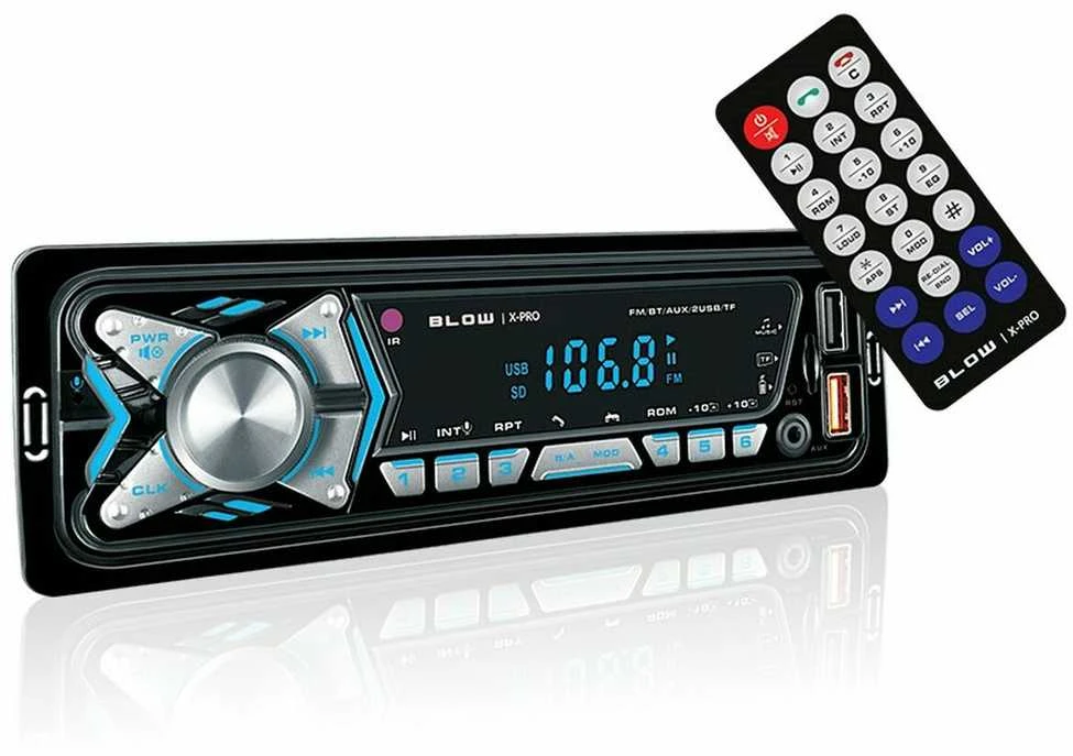 Automagnetola Radijas BLOW X-PRO MP3/BT/USB/Pultas