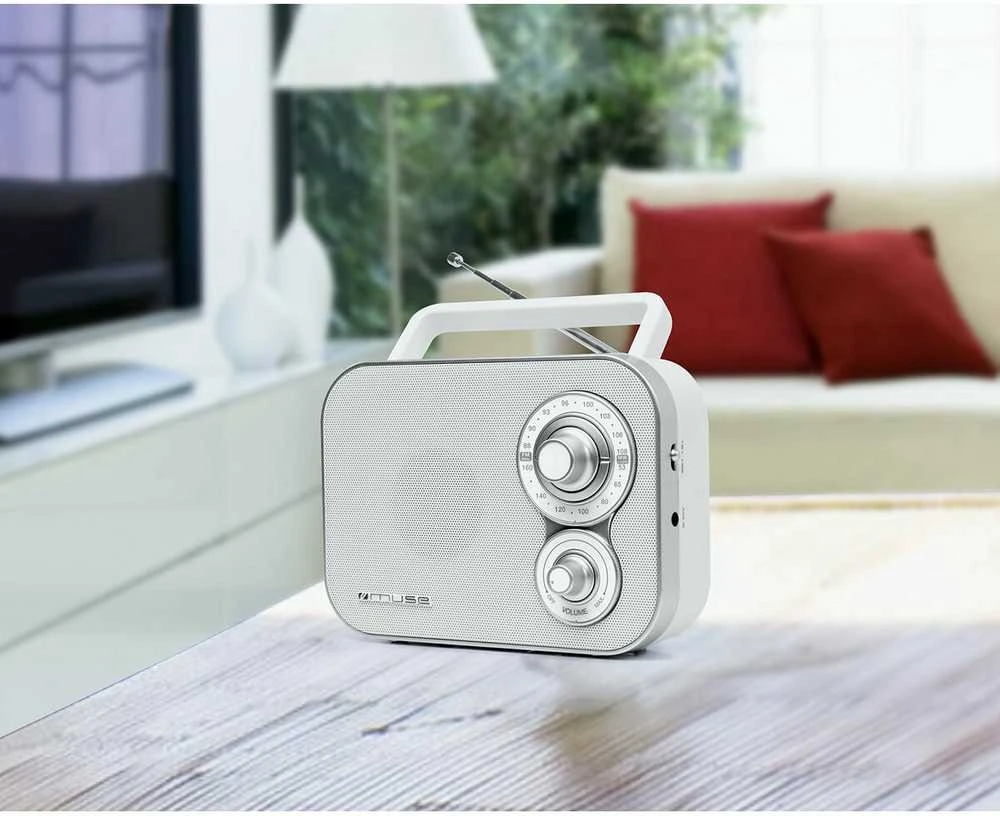 Muse M-051 RW Nešiojamasis radijas, Baltas