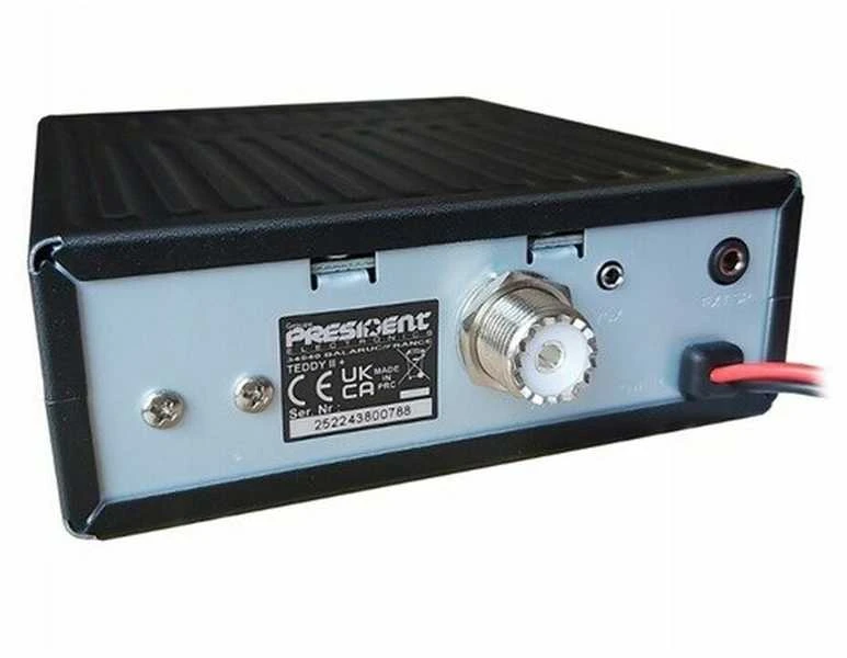 President Teddy II+ AM/FM CB radio Juodas