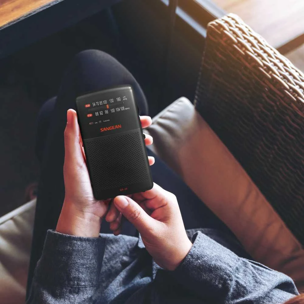 Kišeninis radijas Sangean AM / FM / SR-35