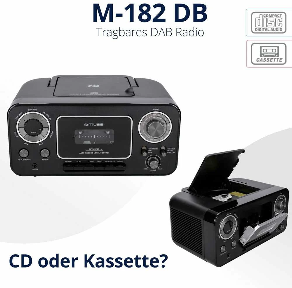 Magnetola Muse M-182 RDC radio Cassette