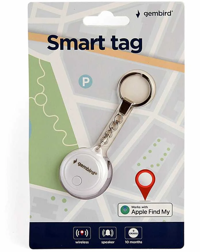 Gembird | Smart Tag, Baltas