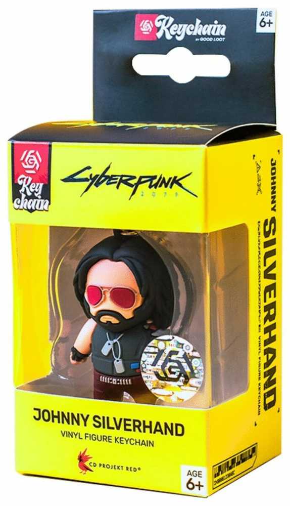 Cenega 3D raktų pakabukas Good Loot Cyberpunk 2077 – Johnny Silverhand
