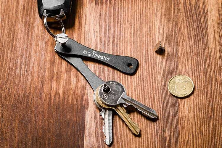 GM Key Master raktų laikiklis - juodas