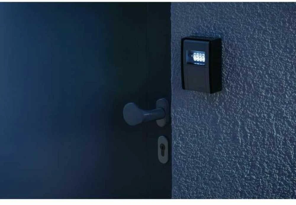 Kodinė raktų dėžutė–saugykla ABUS KeyGarage 787 BIG LED, sidabrinė