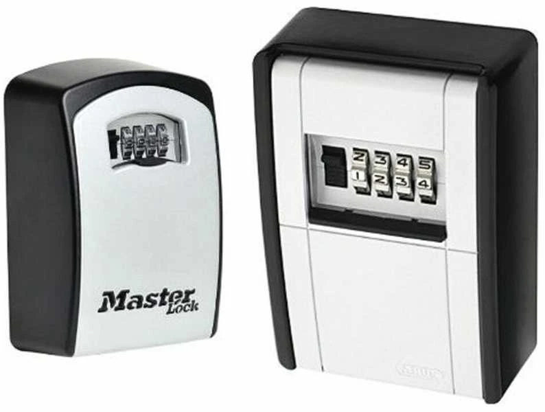 Master Lock Skaitmeninis sieninis seifas raktams su kodiniu užraktu, pakabinamas