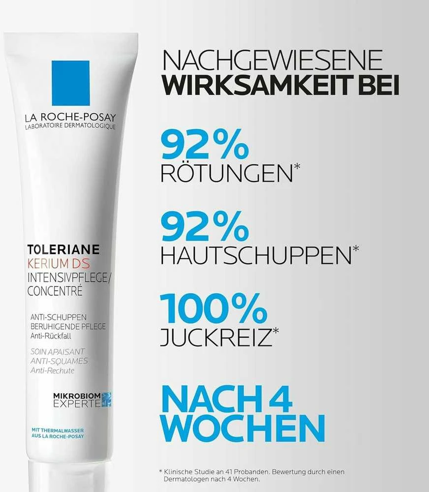 La Roche Posay koncentruotas kremas su mikrobiomu Toleriane Kerium Ds koncentratas (anti-pleking, soothing Care) 40 ml
