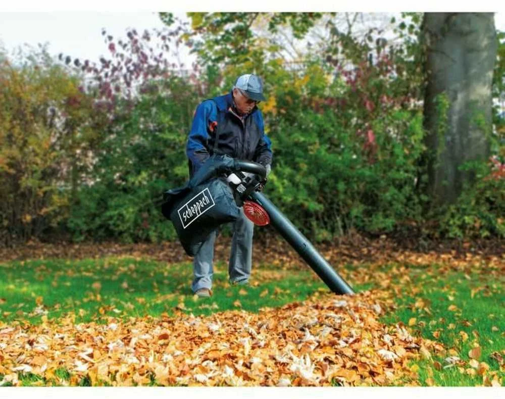 Benzininis lapų pūstuvas - siurblys - smulkintuvas (3-in-1) Scheppach LBH2600P (2021m modelis)