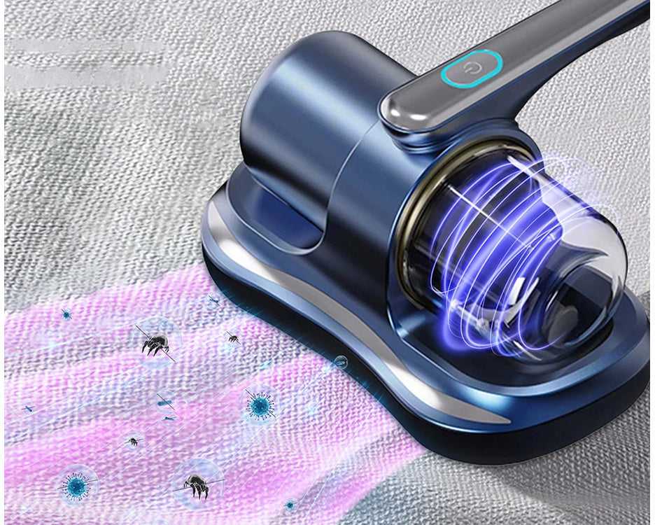 Rankinis dulkių siurblys be maišelio su UV lempa alergiškiems žmonėms