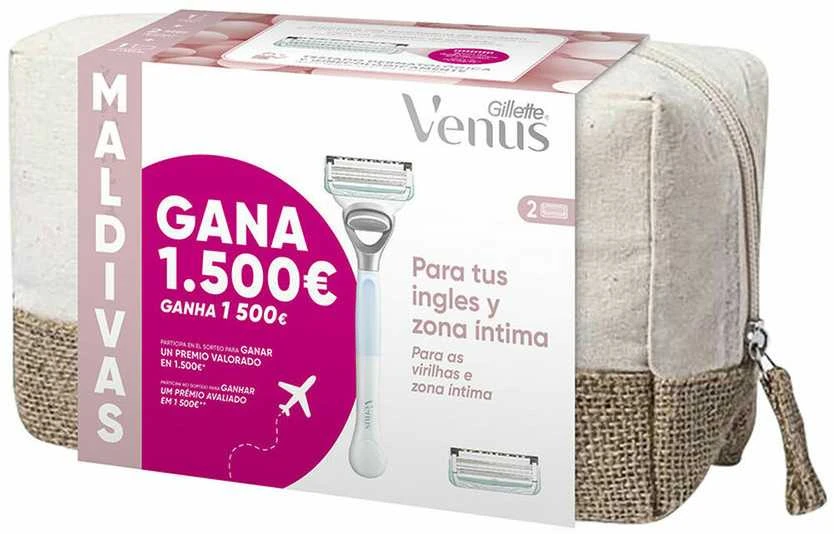 Gillette Venus Intima Neceser Maldivas Máquina 2 Recambios