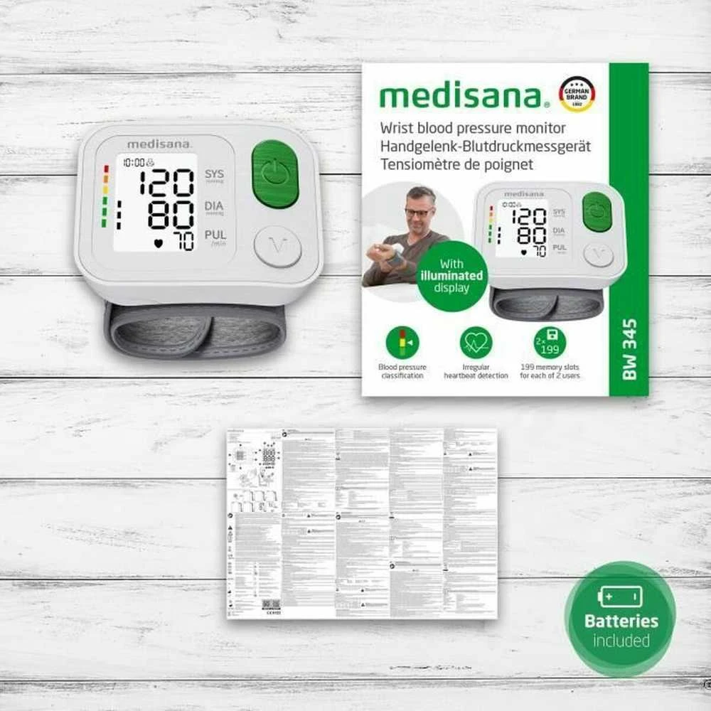 Medisana BW 345 riešo kraujospūdžio matuoklis