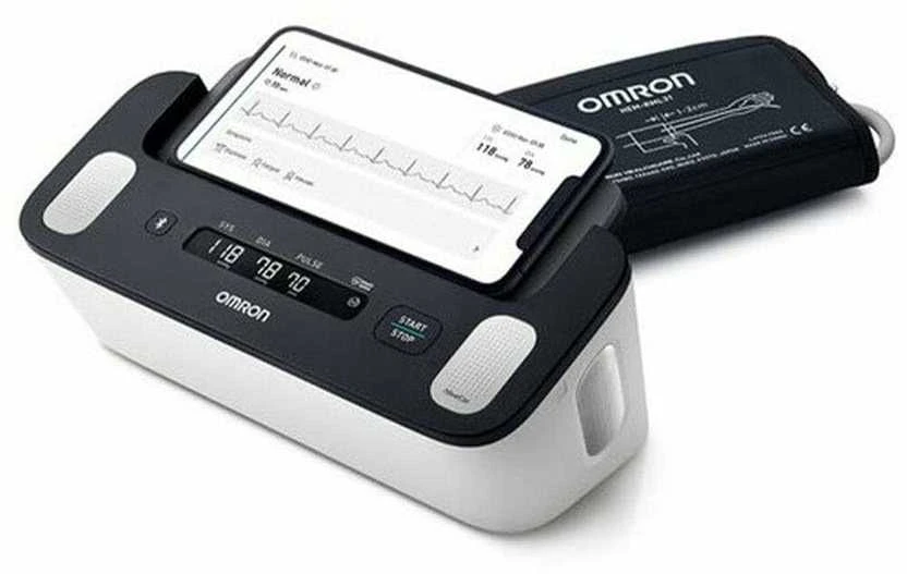 Kraujospūdžio matuoklis „Omron Complete“ viršutinio svirties automatinis