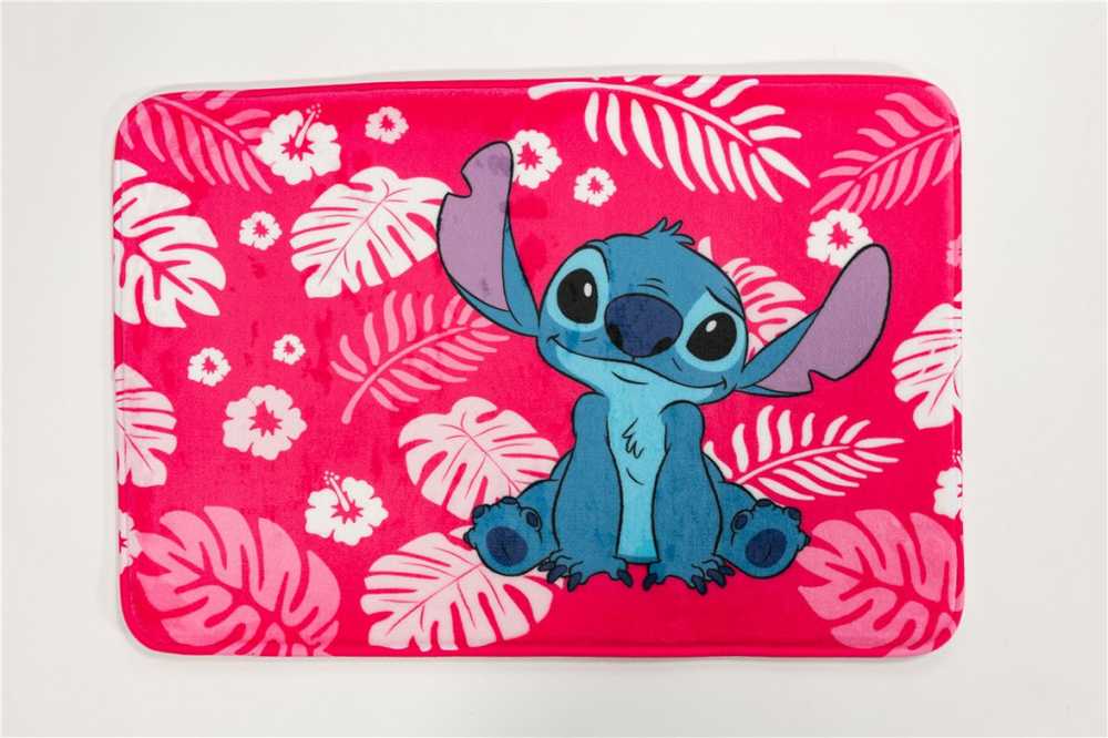 Rankšluostis Disney Lilo ir Stitch Tropiniai sapnai vonios kilimėlis 40x60 cm
