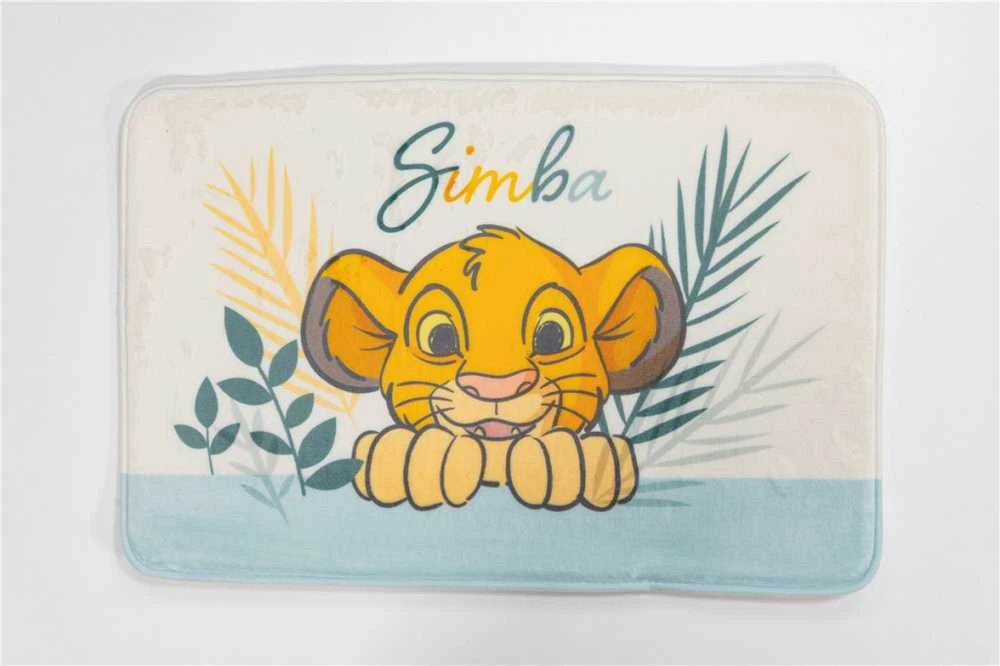 Rankšluostis Disney Liūtas karalius Simba vonios kilimėlis, 40x60 cm