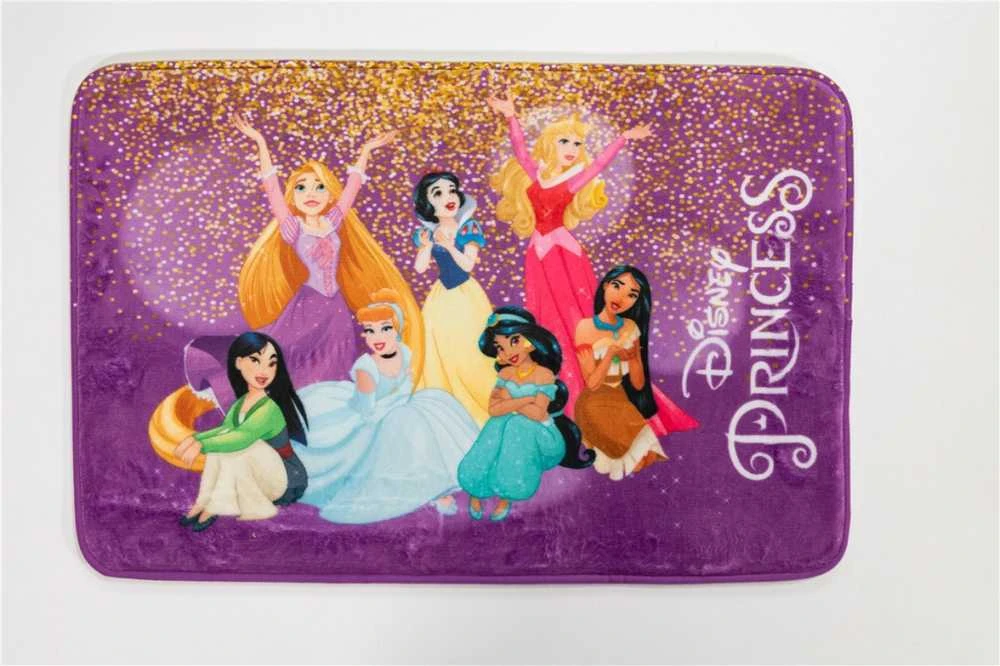 Rankšluostis Disney Princess Party vonios kilimėlis, durų kilimėlis 40x60 cm