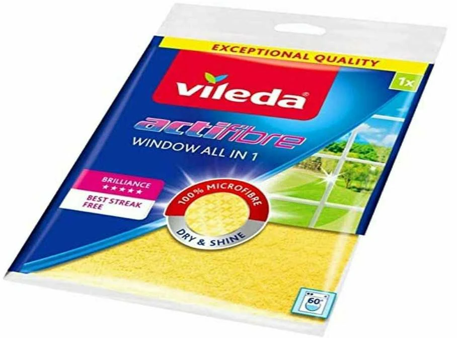 Šluostė VILEDA Actifibre, geltonos spalvos, 1 vnt.