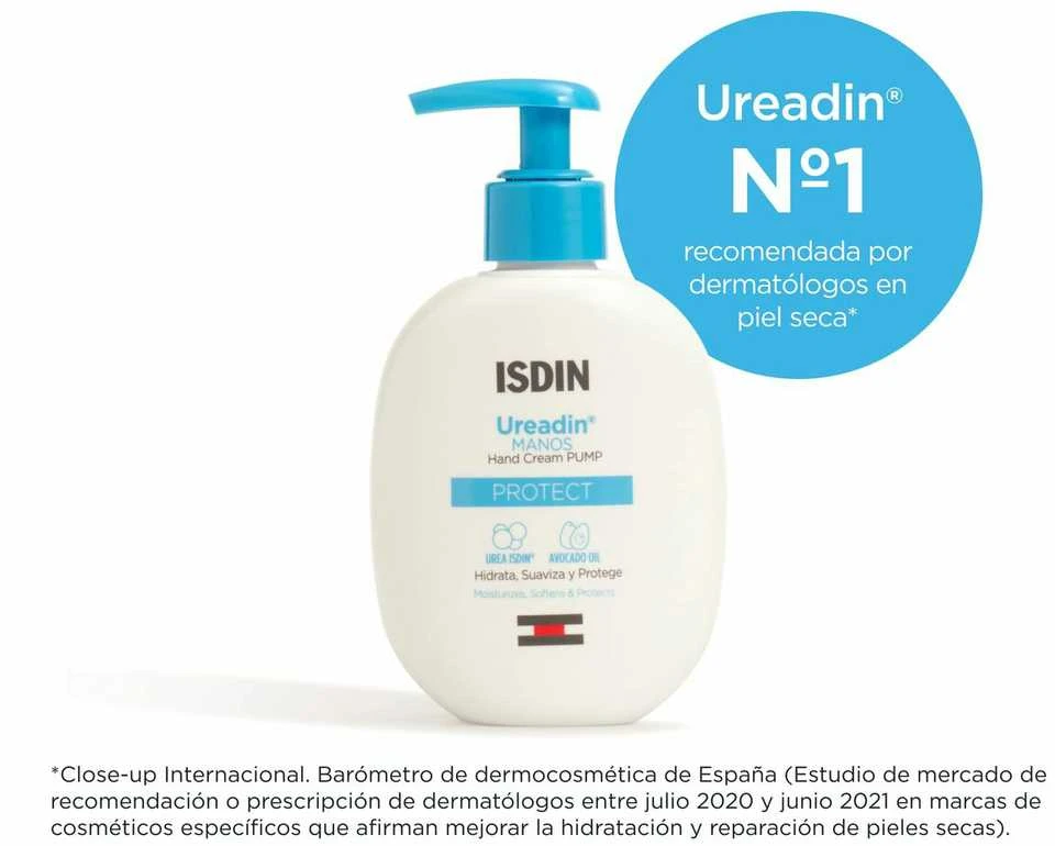 "Isdin Ureadin" rankų kremas su dozatoriumi 200ml