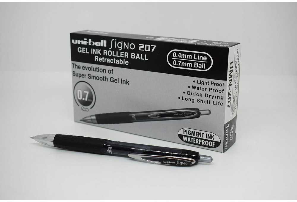 Mitsubishi Electric Mitsubishi gelio volelis UNI UB SIGNO UMN-207 0,4 mm juodas