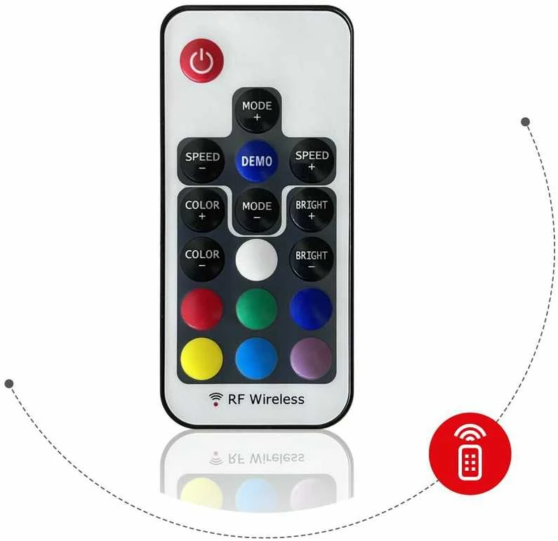 Žaidimų stalas Huzaro Hero 5.0 RGB, Juodos spalvos