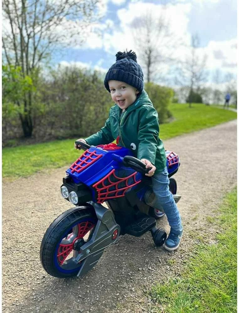 Huffy SPIDER-MAN 7.2V vaikų elektrinis motociklas