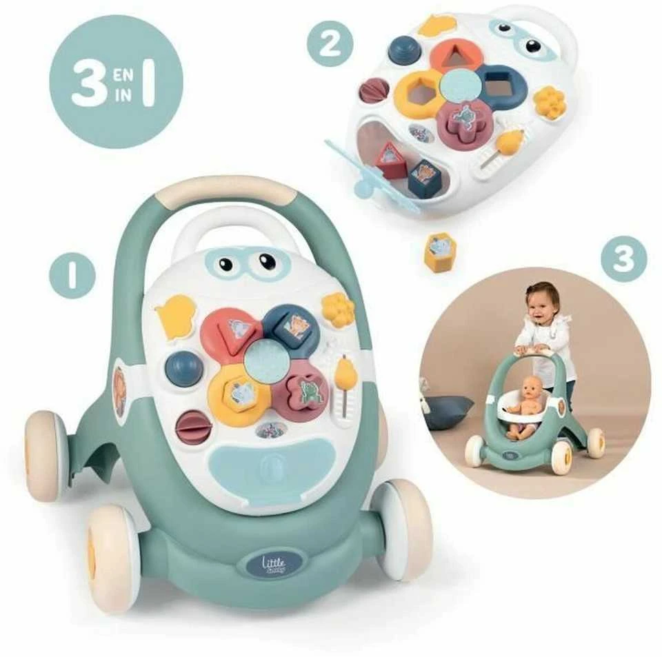 Smoby LS 3 viename Trotty Walker - interaktyvus stumdukas