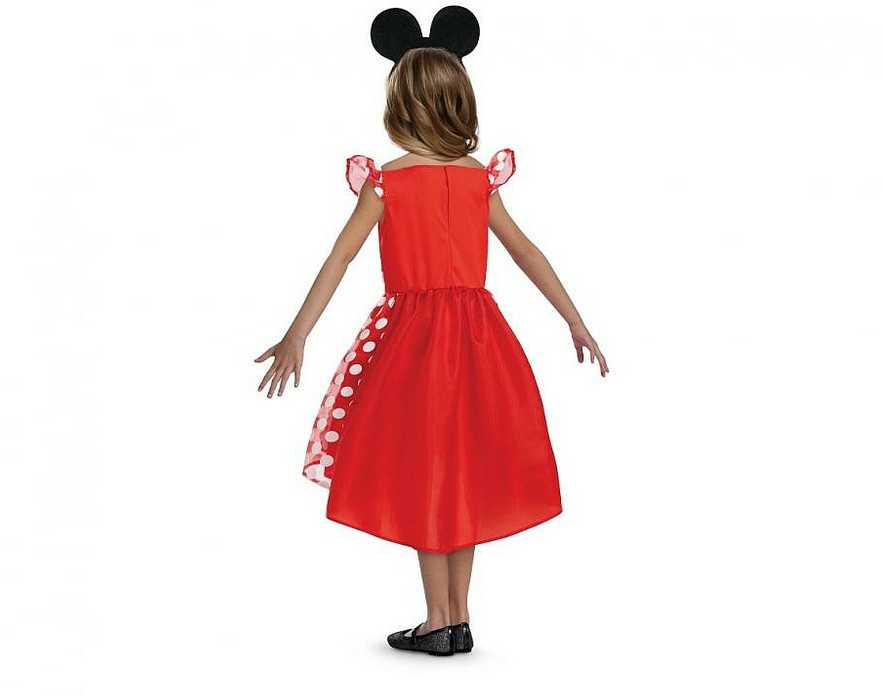 Raudonas Disney Minnie kostiumas 7-8 metų vaikams