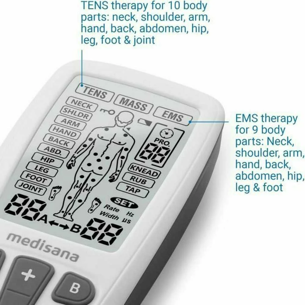 „Medisana 3in1 TT 200“ TENS ir EMS skausmo terapijos prietaisas
