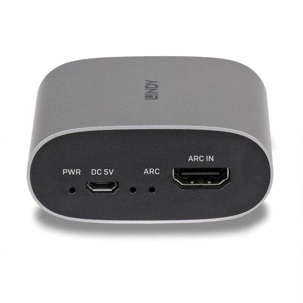Lindy Adapteris - HDMI ARC Garso Adapteris, 192kHz, RCA, 3.5mm, Juodas