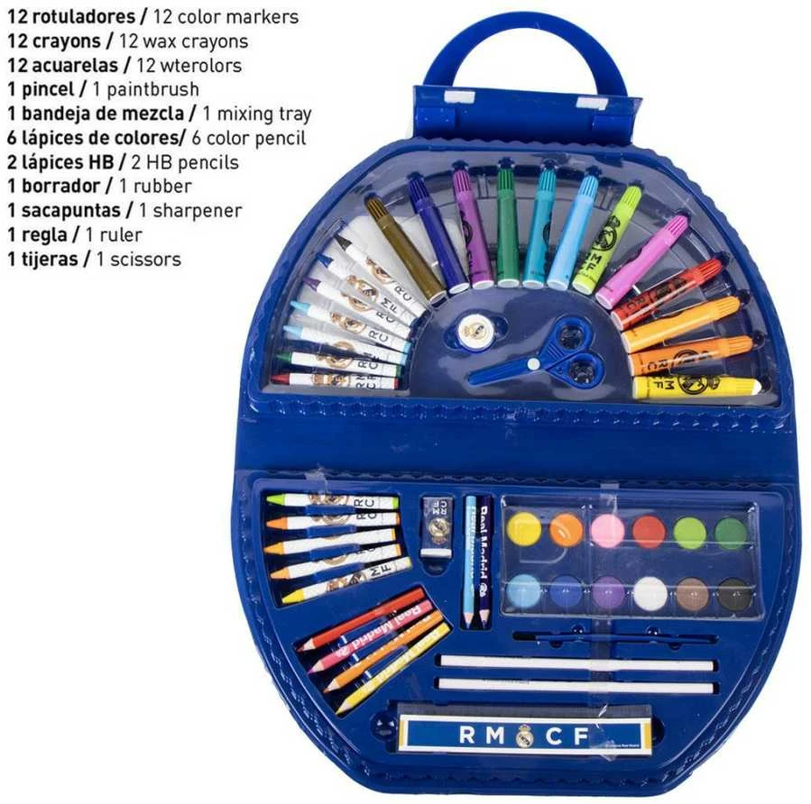 CERDÁ Real Madrid Colouring stationery set 50pcs