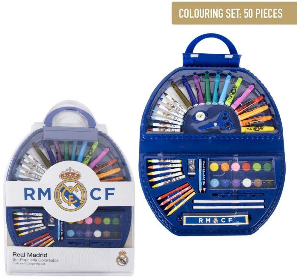 CERDÁ Real Madrid Colouring stationery set 50pcs