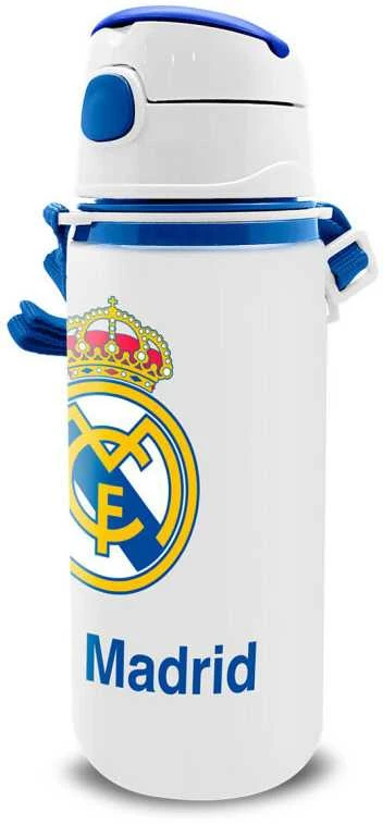 Gertuvė KIDS Vaikiškas aliuminio vandens buteliukas su snapeliu, 600 ml, „Real Madrid“ / Rm00005