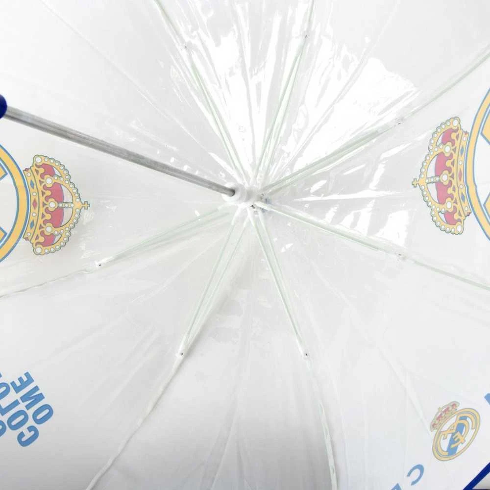 „Real Madrid“ vienspalvis vaikiškas permatomas skėtis √ò71 cm