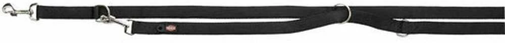 TRIXIE Premium pritaikomas pavadys, dvisluoksnis, XS 2m/10mm, juodas