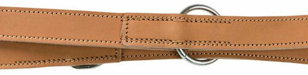 Trixie Rustic Heartbeat, reguliuojamas pavadėlis šunims, ruda, stora oda, L – XL: 2,00 m / 25 mm