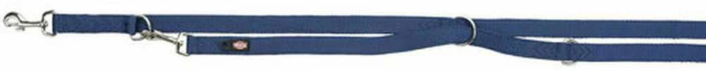 TRIXIE Premium pritaikomas pavadys, dvisluoksnis, M-L 2m/20mm, indigo
