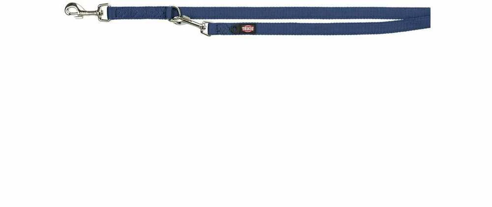 TRIXIE Premium pritaikomas pavadys, dvisluoksnis, L-XL 2m/25mm, indigo