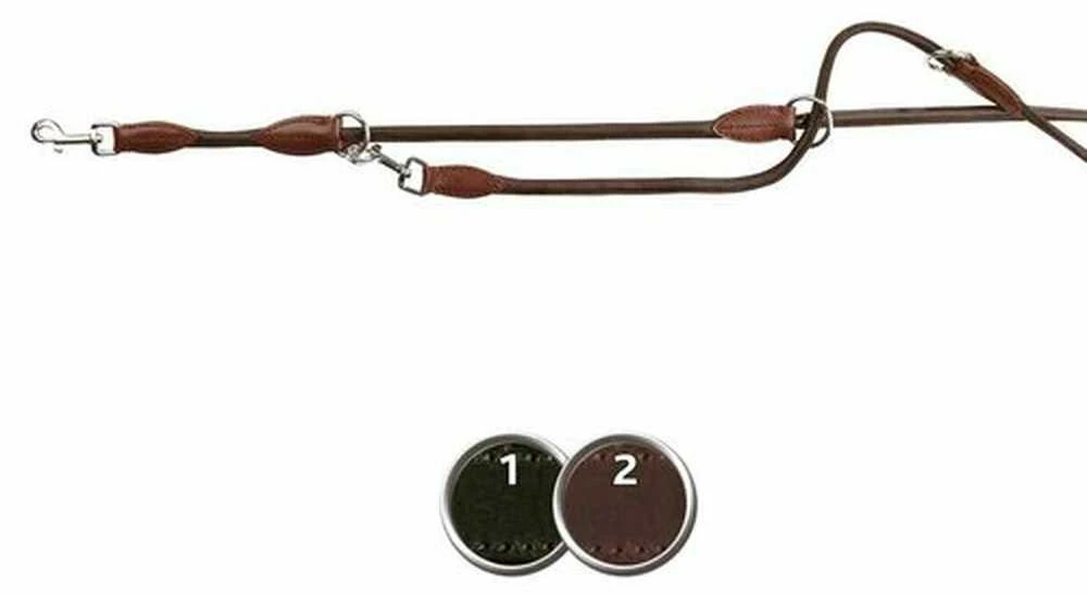 Trixie Active Reguliuojamas pavadėlis - juodas 0,8 cm SM