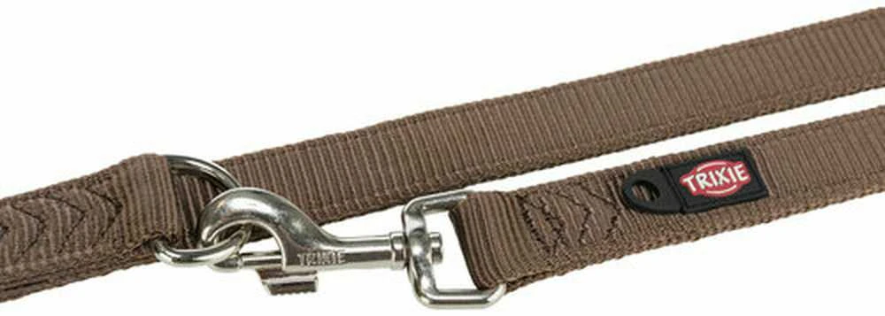 TRIXIE Premium pritaikomas pavadys, dvisluoksnis, L-XL 2m/25mm, lazdyno