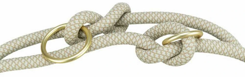 Trixie minkšta virvė, šuns pavadėlis, pjūklo spalvos/šviesiai pilkos spalvos, nailonas, S–XL: 2,00 m/10 mm