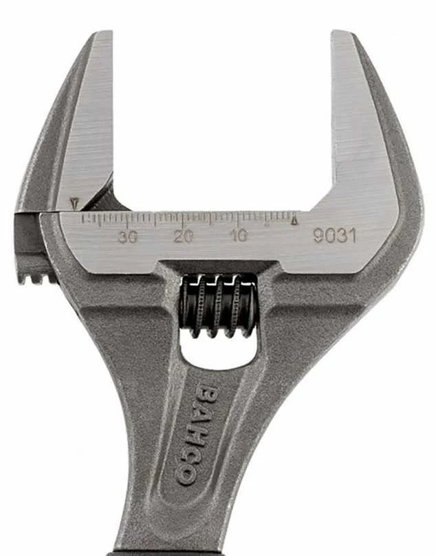 Bahco Reguliuojamas raktas plačiomis žiotimis Ergo 218mm max 38mm