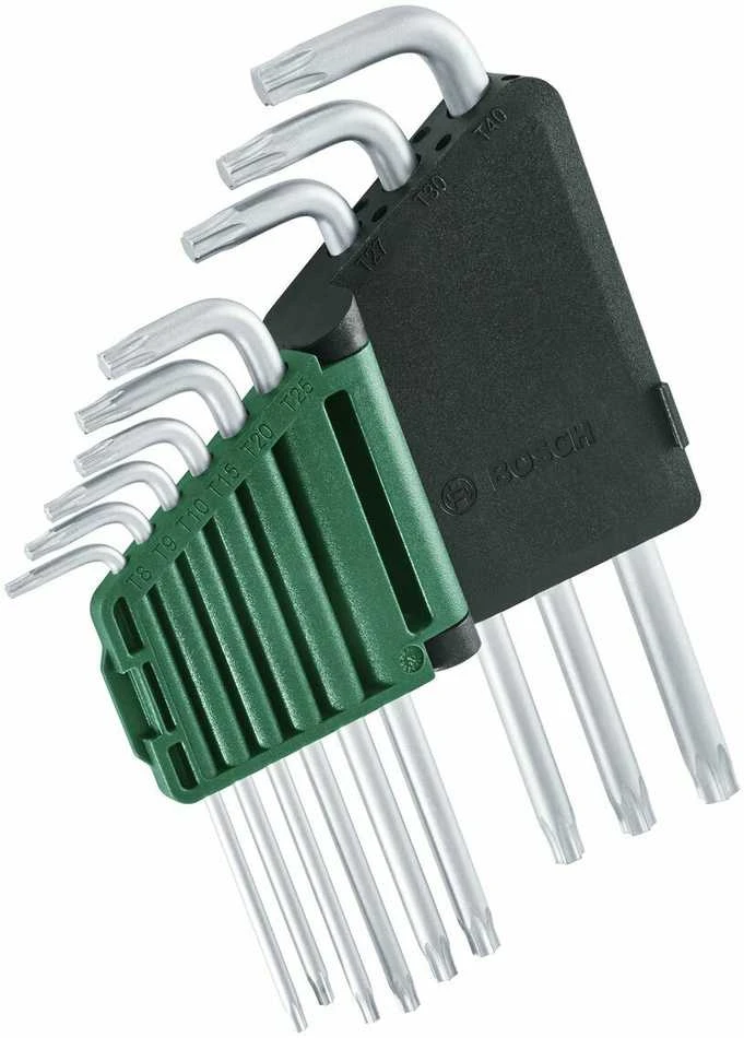 Bosch Torx atsuktuvas rinkinys, 9-vnt.