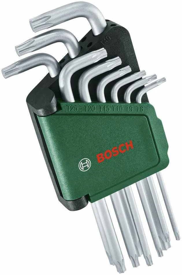 Bosch Torx atsuktuvas rinkinys, 9-vnt.