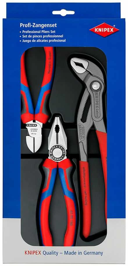 Replių komplektas Knipex 002009V01; 3 vnt.