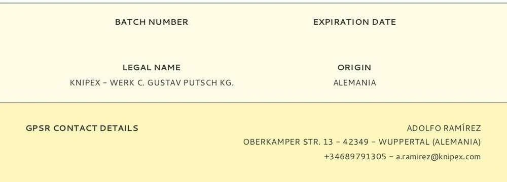 Replių komplektas Knipex 002009V01; 3 vnt.
