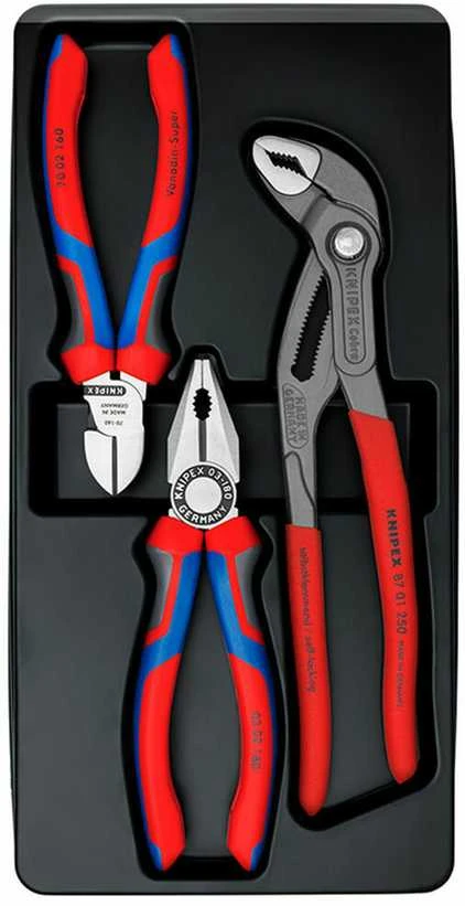 Replių komplektas Knipex 002009V01; 3 vnt.